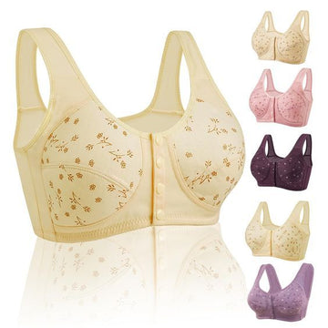 🏆Last Day Buy 1 Get 3 Packs🔥Super Firming Wire-Free Full Cup Bra All-Day Comfort No More Sagging (3-Pack Value Set)