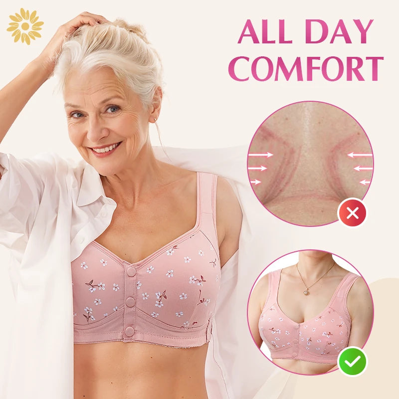 🏆Last Day Buy 1 Get 3 Packs🔥Super Firming Wire-Free Full Cup Bra All-Day Comfort No More Sagging (3-Pack Value Set)
