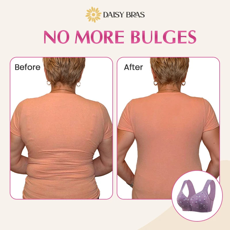 🏆Last Day Buy 1 Get 3 Packs🔥Super Firming Wire-Free Full Cup Bra All-Day Comfort No More Sagging (3-Pack Value Set)