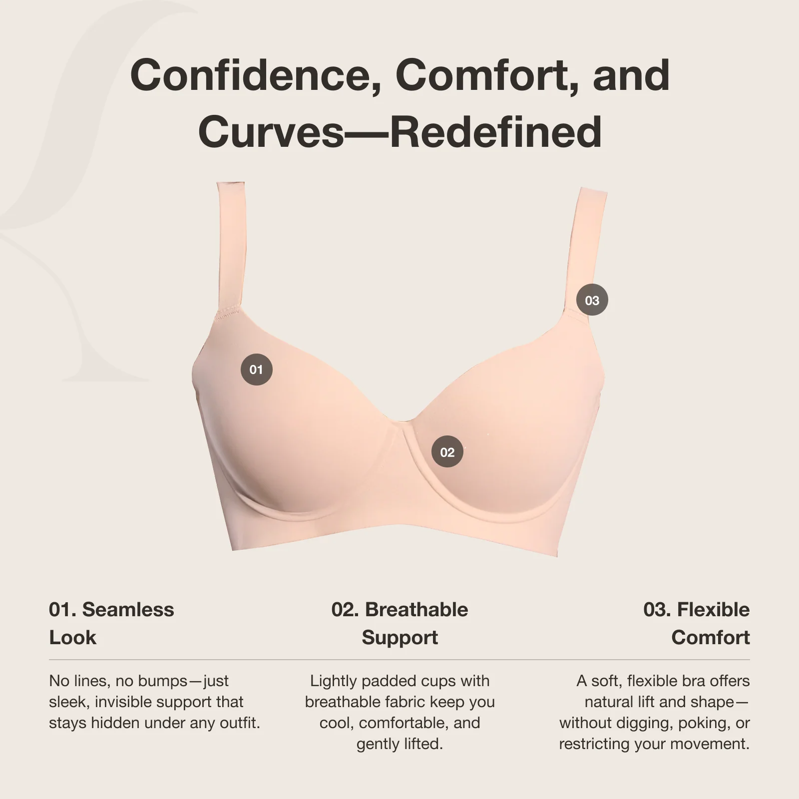 Flawless Fit T-Shirt Bra
